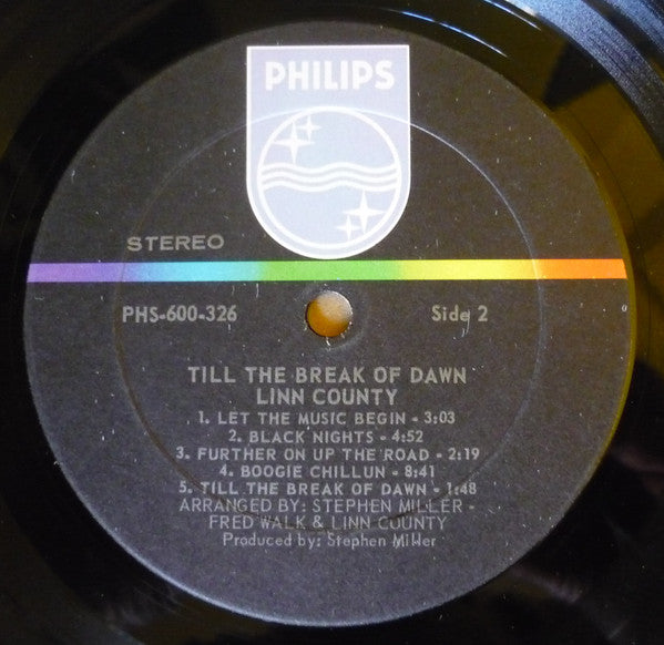 Linn County : Till The Break Of Dawn (LP, Album)
