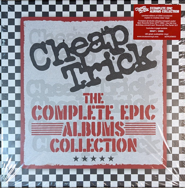 Cheap Trick : The Complete Epic Albums Collection (LP, Album, RE, Cle + LP, Album, RE, Cle + LP, Albu)