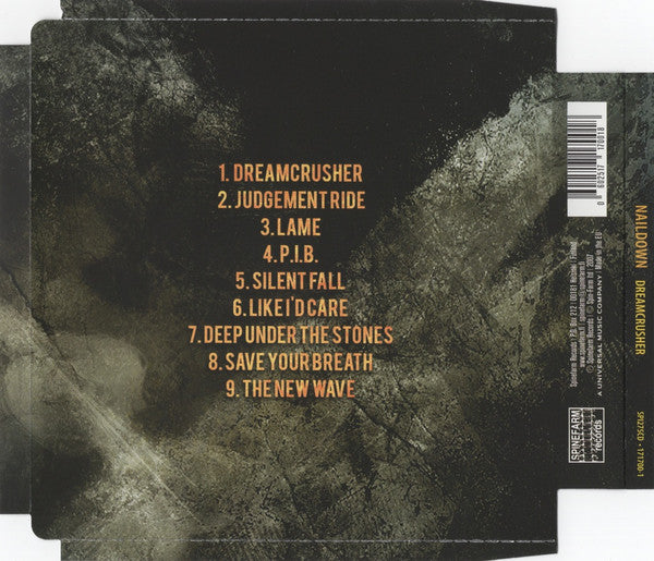 Naildown : Dreamcrusher (CD, Album)