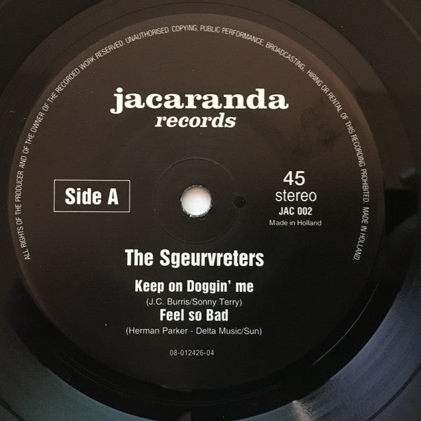 Sgeurvreters : You Keep On Doggin' Me (7", EP)