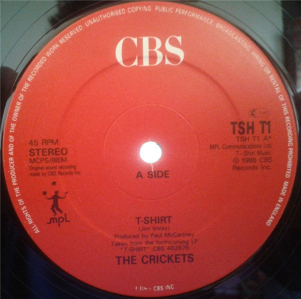 The Crickets (2) : T-Shirt (12")