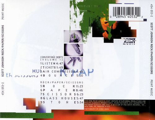 Scott Johnson : Rock / Paper / Scissors (CD, Album)