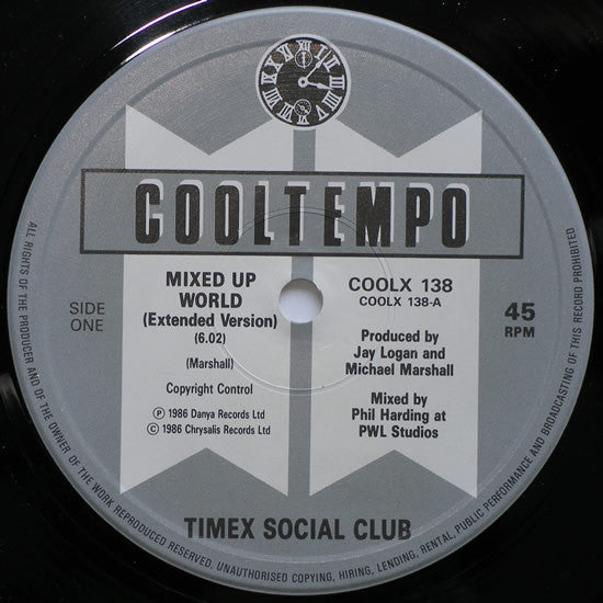 Timex Social Club : Mixed Up World (12")