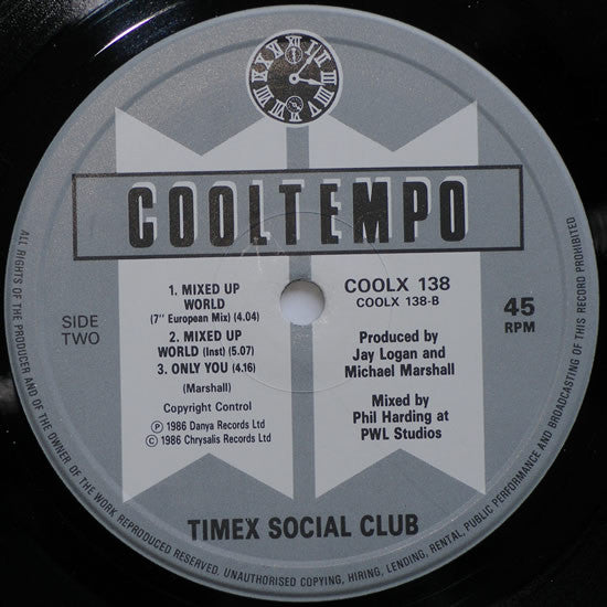 Timex Social Club : Mixed Up World (12")