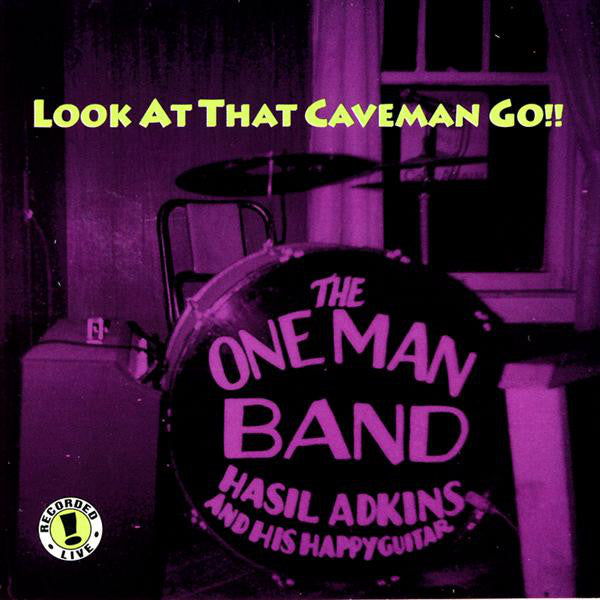 Hasil Adkins : Look At That Caveman Go!! (LP, Album, Mono)