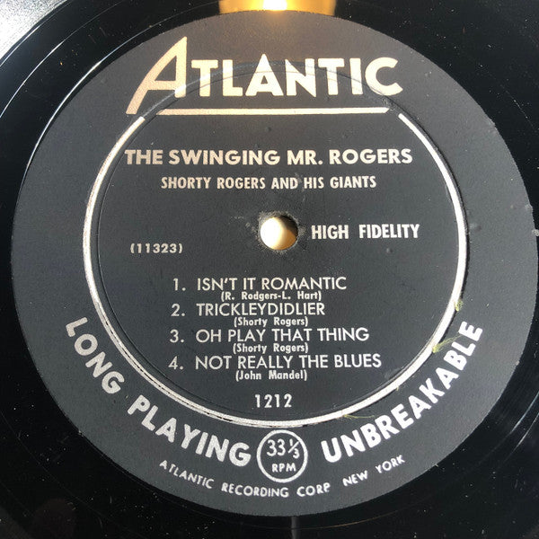 Shorty Rogers And His Giants : The Swinging Mr. Rogers (LP, Album)