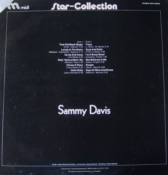 Sammy Davis Jr. : Star-Collection (LP, Comp)