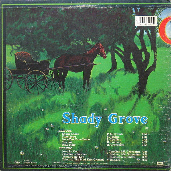 Quicksilver* : Shady Grove (LP, Album, RE)