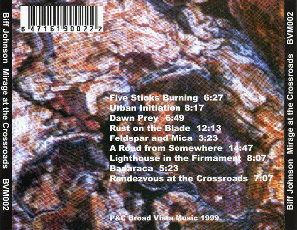 Biff Johnson : Mirage At The Crossroads (CD)