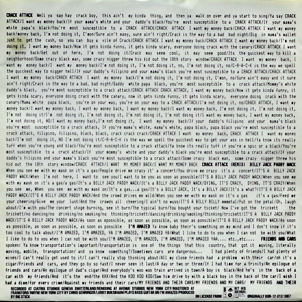 Big Stick : Crack'N'Drag (LP, Comp)