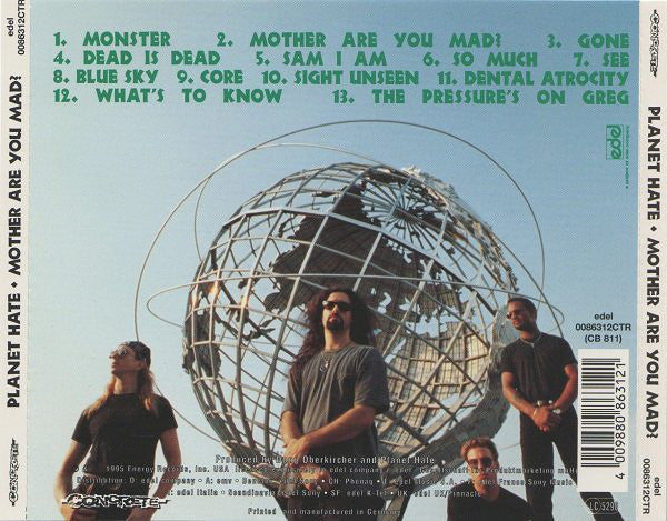 Planet Hate : Mother Are You Mad? (CD, Album)