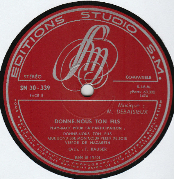 Maurice Debaisieux et John Littleton : Donne Nous Ton Fils (LP, Album)