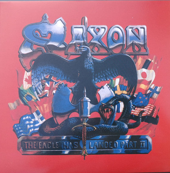 Saxon : The Eagle Has Landed Part II (2xLP, Album, Ltd, Red)