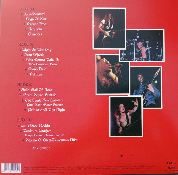 Saxon : The Eagle Has Landed Part II (2xLP, Album, Ltd, Red)