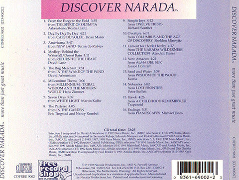 Various : Discover Narada - More Than Just Great Music (CD, Comp)