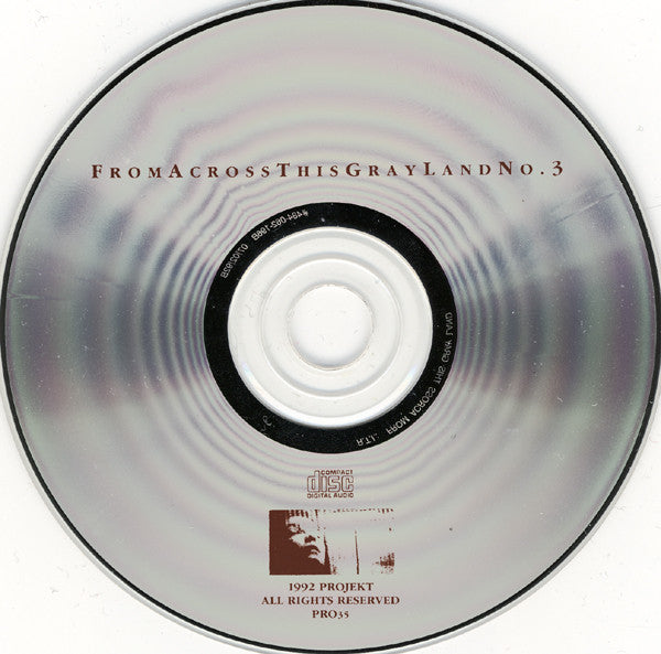 Various : From Across This Gray Land No. 3 (CD, Smplr)
