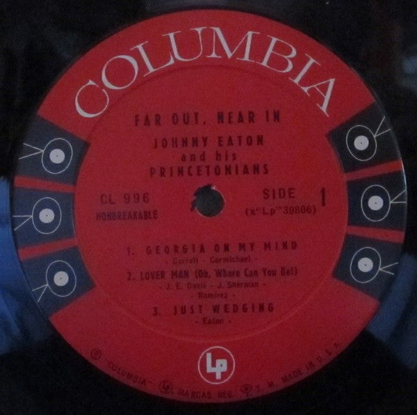 Johnny Eaton And His Princetonians : Far Out, Near In (LP, Album, Mono)