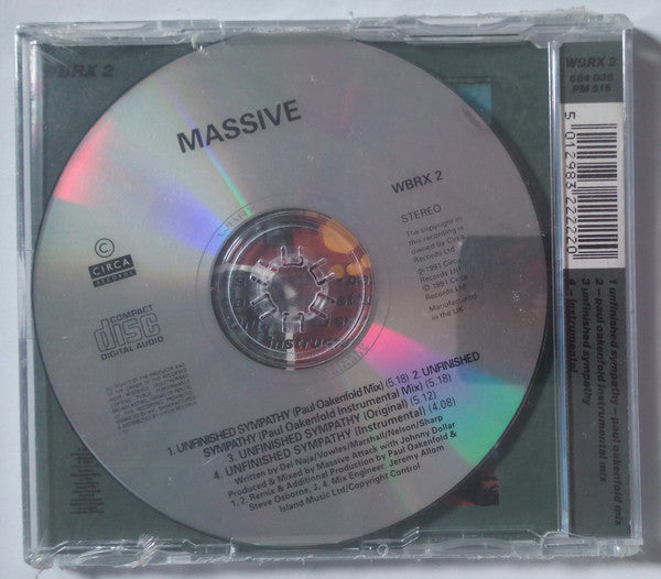 Massive Attack : Unfinished Sympathy (CD, Single)
