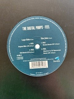 The Digital Pimps : Feel (12", EP)
