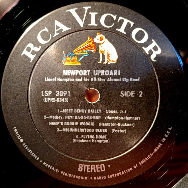 Lionel Hampton And His All-Star Alumni Big Band : Newport Uproar! (LP)