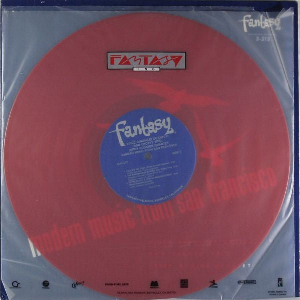 Ron Crotty Trio / Vince Guaraldi Quartet / Jerry Dodgion Quartet : Modern Music From San Francisco (LP, Album, Mono, RE, RM, Red)