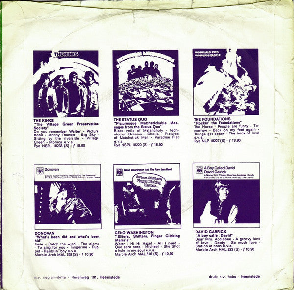 Consortium (2) : All The Love In The World (7", Single)