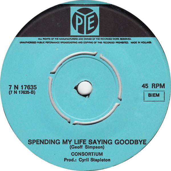 Consortium (2) : All The Love In The World (7", Single)