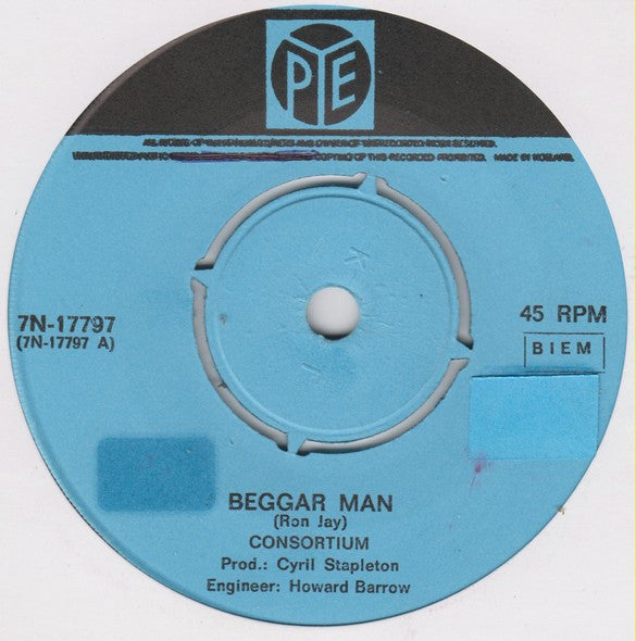 Consortium (2) : Beggar Man (7", Single)