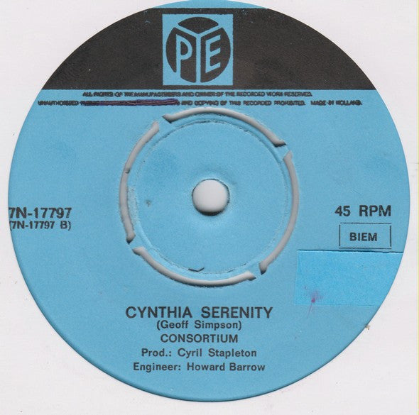 Consortium (2) : Beggar Man (7", Single)