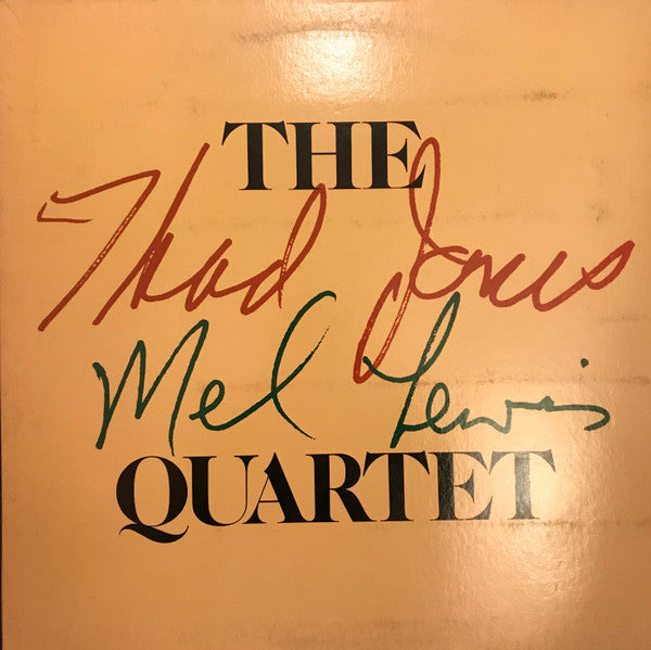 The Thad Jones Mel Lewis Quartet : The Thad Jones / Mel Lewis Quartet (LP, Album, Gat)
