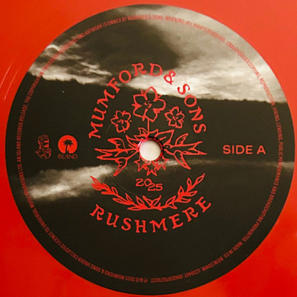 Mumford & Sons : Rushmere (LP, Album, Ltd, Red)