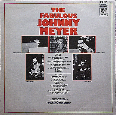 Johnny Meijer : The Fabulous Johnny Meyer (LP)
