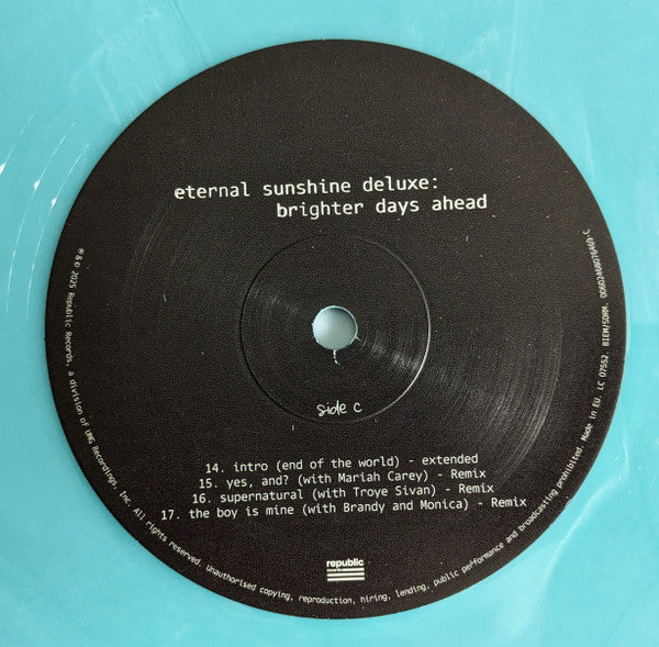 Ariana Grande : Eternal Sunshine Deluxe: Brighter Days Ahead (2xLP, Album, Dlx, Tur)