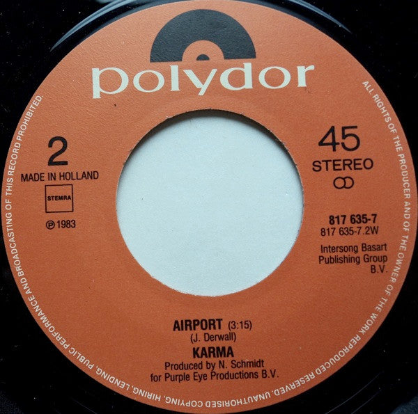 Karma (50) : Dynasty (7")