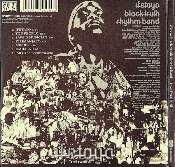 Black Truth Rhythm Band : Ifetayo (CD, Album, RE)