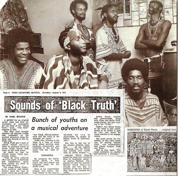 Black Truth Rhythm Band : Ifetayo (CD, Album, RE)