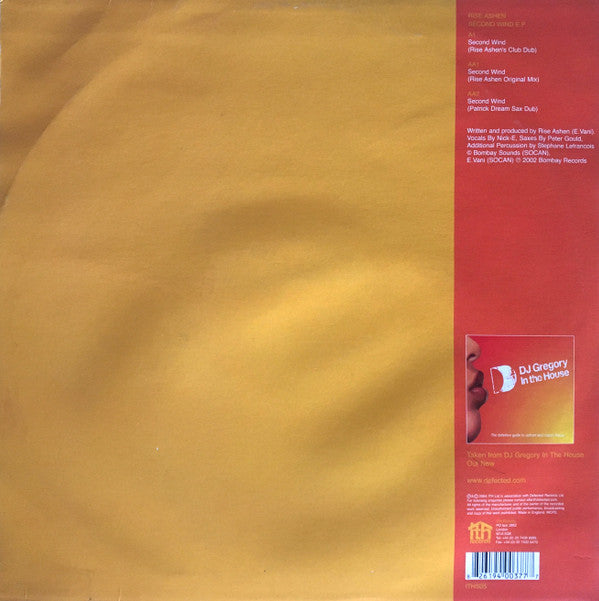 Rise Ashen : Second Wind E.P. (12", EP)