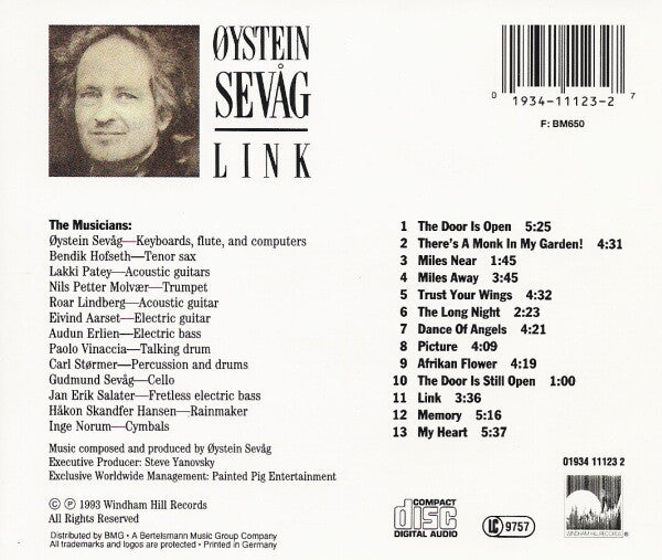 Øystein Sevåg : Link (CD, Album)