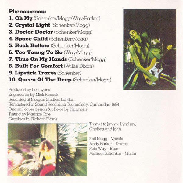 UFO (5) : Phenomenon / Force It (CD, Comp, RM)