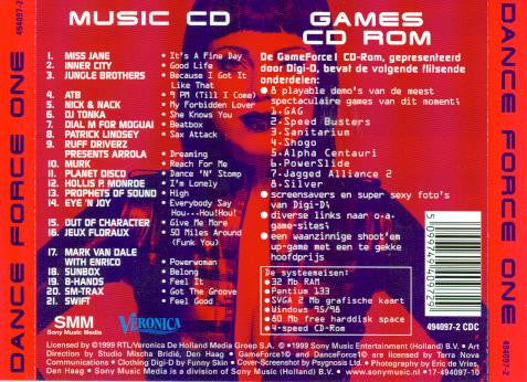 Various : Dance Force One (CD, Comp + CD-ROM)