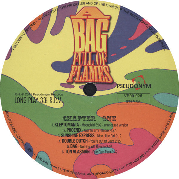 Various : A Bag Full Of Flames (LP, Comp)