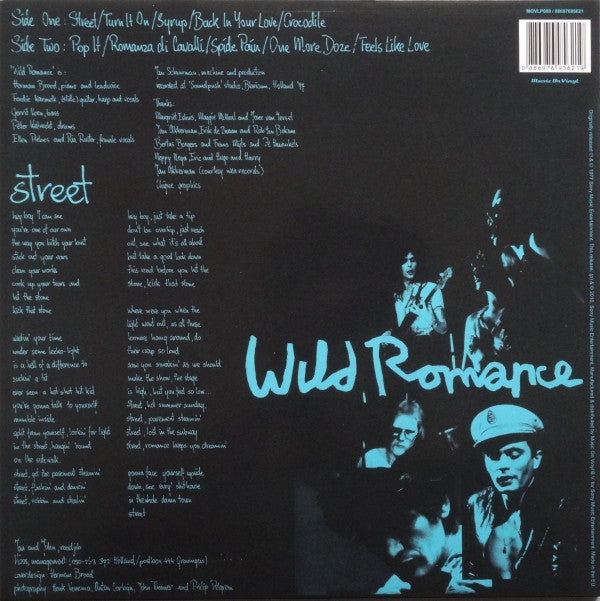 Herman Brood & His Wild Romance : Street (LP, Album, RE, RM, 180)