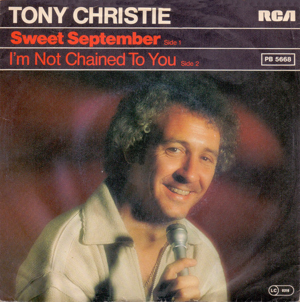Tony Christie : Sweet September (7", Single)