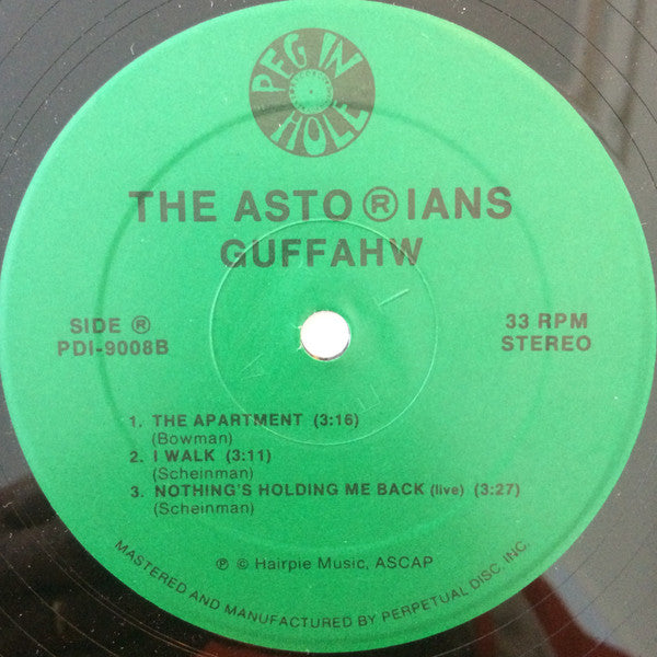 The Astorians (2) : Guffahw (12", EP)