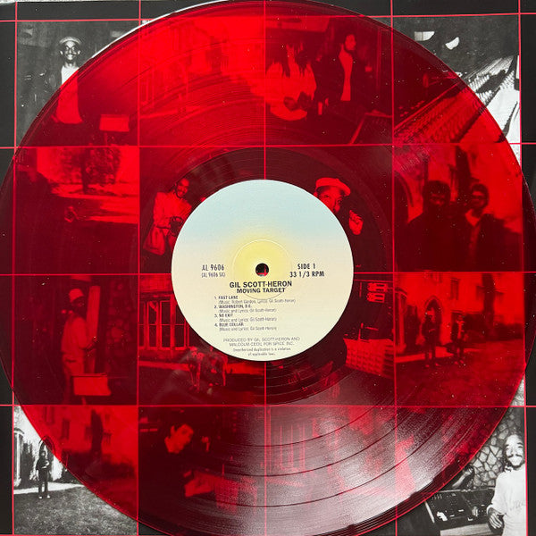 Gil Scott-Heron : Moving Target (LP, Album, RSD, RE, Red)
