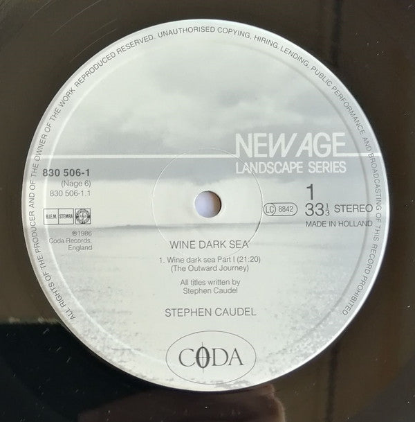 Stephen Caudel : Wine Dark Sea (LP, Album)