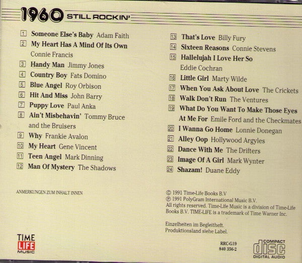 Various : 1960 Still Rockin' (CD, Comp, RM)