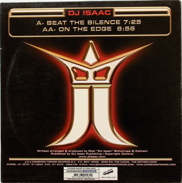 DJ Isaac : Beat The Silence / On The Edge (12")