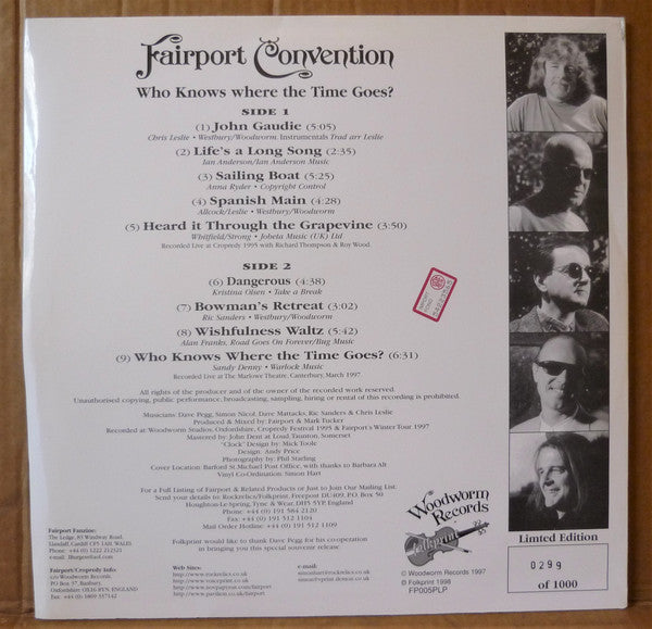 Fairport Convention : Who Knows Where The Time Goes? (LP, Ltd, Num, Pic)
