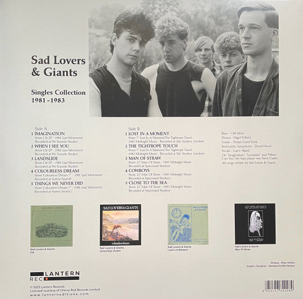 Sad Lovers And Giants : Singles Collection 1981-1983 (LP, RSD, Comp, Ltd, Cle)